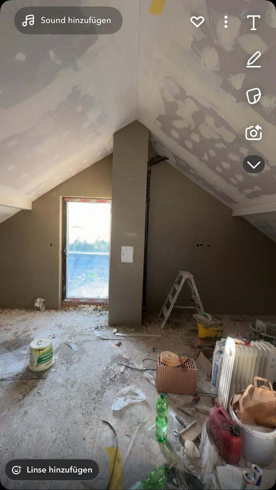 Dachausbau & Trockenbau – Projektfoto